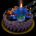 thumbnail image 1 of Rotating Music Lotus Cake Candle Birthday Party Magical Flower Blossom Candle, 1 of 5