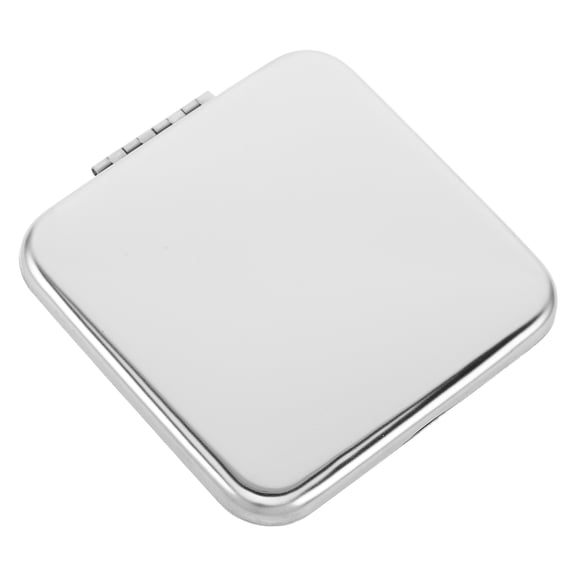 PAMINGONO Double Sided Stainless Steel Handheld Mirror for Precision Makeup Application