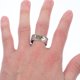 thumbnail image 4 of 6 piezas anillo de dedo vintage anillo de metal joyería suerte anillo de dedos para hombres, 4 of 5