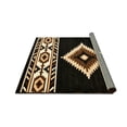 thumbnail image 4 of HR HANDCRAFT RUGS HR Southwestern Rugs for Cabin Tribal Medallion Carpet for Livingroom Black - 7'8" X 10', 4 of 5