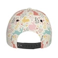 thumbnail image 6 of Daiia Fall Rabbit print Baseball Cap Men Women Golf Dad Hat Adjustable Original Classic Low Profile Hat Unconstructed Plain Cap, 6 of 9