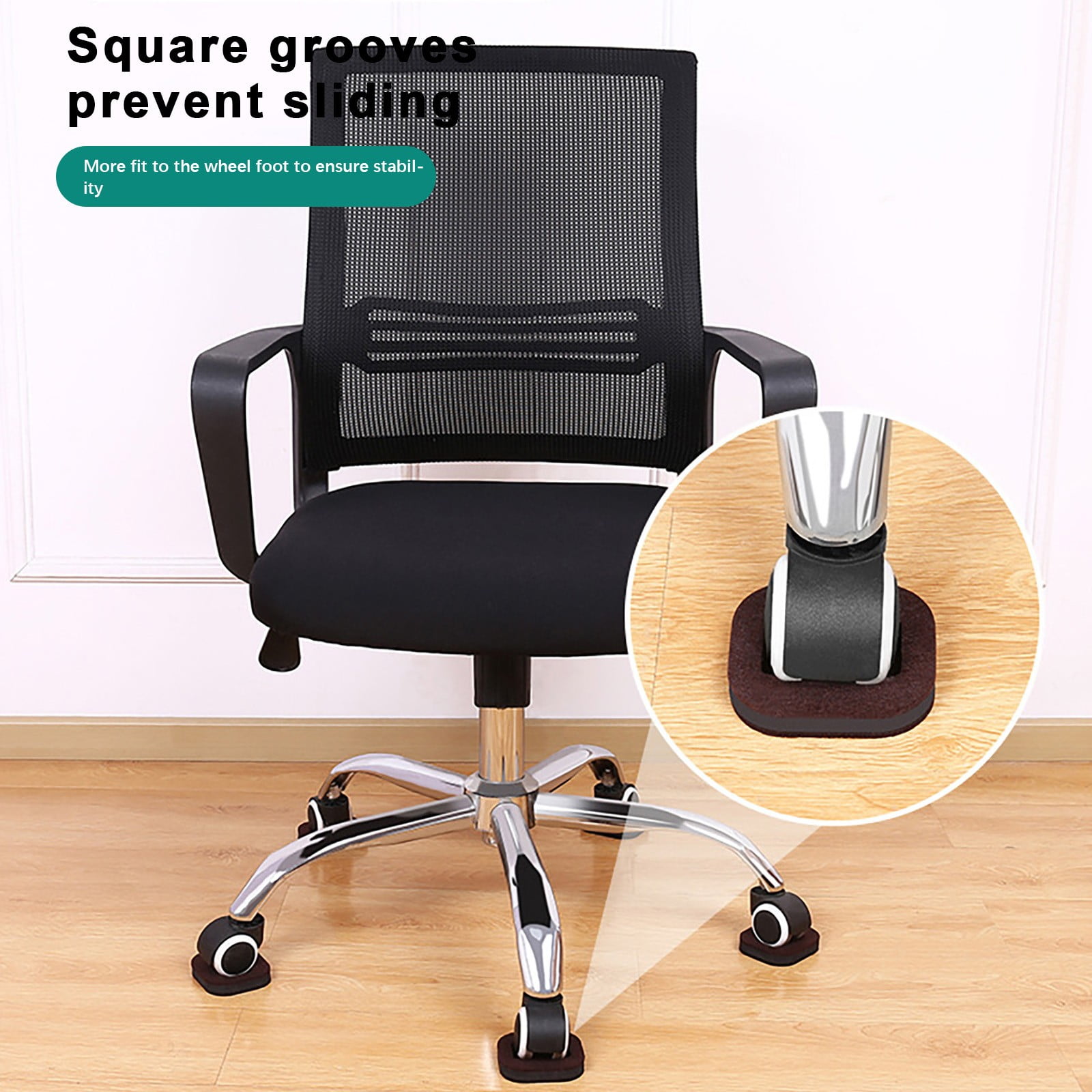 Hot Sale Desk Chair Foot Leg Protector Protect Floor Anti-scratch Cover Tool 