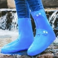 thumbnail image 4 of Housses Protectrices Réutilisables en Silicone pour Surchaussures de Plein Air Randonnée Camping Terrains Boueux, 4 of 5