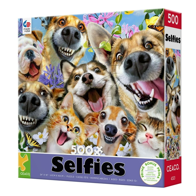 Ceaco Companion Selfies Howard Robinson 300 Piece Interlocking