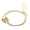 Gold, variant on Ayyufe Pack Of 2Women Bracelet Cute Alloy Partners Love Heart Bangle for Party