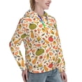 thumbnail image 6 of Sikiie Fall Pumpkin Women's Casual Hoodies Long Sleeve Lightweight Pullover Tops Loose Sweatshirt-Large, 6 of 7