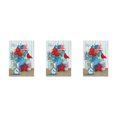thumbnail image 2 of Injueey Pintura de diamantes de Navidad cuadros de diamantes de imitación decoración de pared de Año Nuevo dibujos animados de Papá Noel Tipo 9 3piezas, 2 of 6