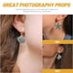 thumbnail image 5 of OHOIOLLA 3Pares Aretes Colgantes De Estilo Vintage Y Para Eventos Y Casual, 5 of 6