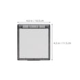 thumbnail image 2 of Houderco 2Ud Cubierta Transparente Para Interruptor Auto Adhesiva Con Protección Salpicaduras Color Gris, 2 of 8