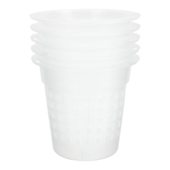 5PCS Orchid Pots Transparent Orchid Pots with Holes Succulent Pots Flower Planters