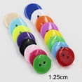 thumbnail image 5 of Grofry 100 Pcs Button Assorted Candy Color Round DIY Crafts Children's Manual Button for Clothes, 5 of 8