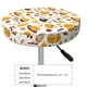 thumbnail image 4 of Disketp Thanksgiving Funda Redonda para Taburete, Funda de Cojín para Silla de Bar Suave y Elástica-13 inch, 4 of 7
