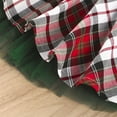 thumbnail image 7 of KVPLBQFD Toddler Plaid Christmas Dress Red Christmas Party Dress Classy Dress Cute Clothes for Teens 5t Girl Clothes Girls Size 14 Clothes Baby, Green 12-18 Months, 7 of 7
