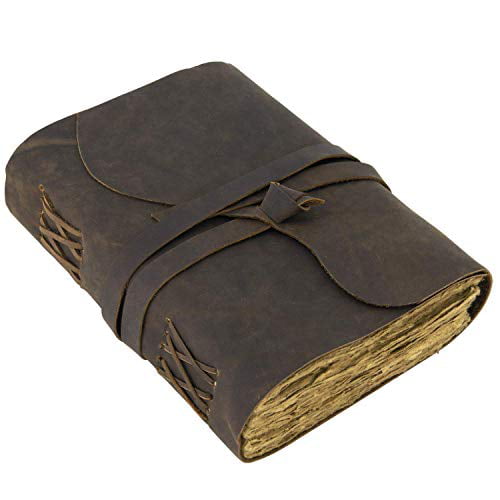 Refillable Leather Journal Writing Notebook Antique Handmade Leather Bound 