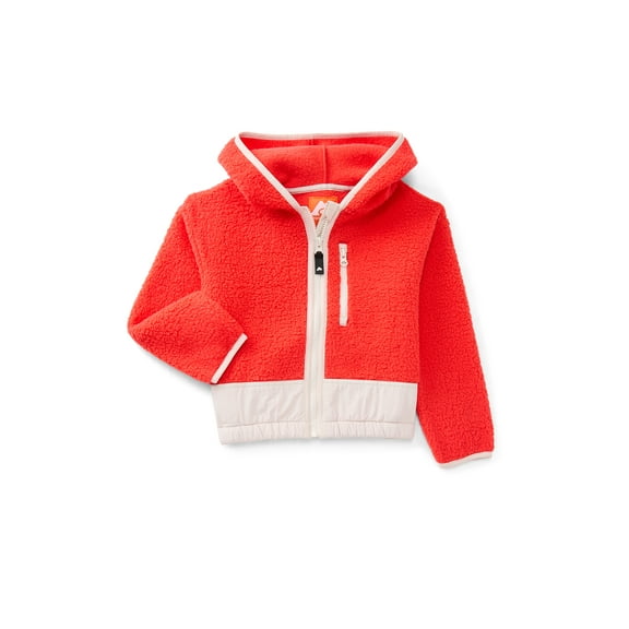 Ozark Trail Girls Zip Fleece Jacket, Sizes 4-18