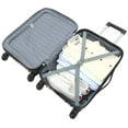thumbnail image 3 of Juego de equipaje Travelers Club Midtown Hardside de 4 piezas en oro rosa, 3 of 9