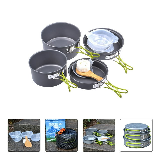 FOMIYES 1 Set Camping Cook Tool Assorted Color Lightweight for Hiking