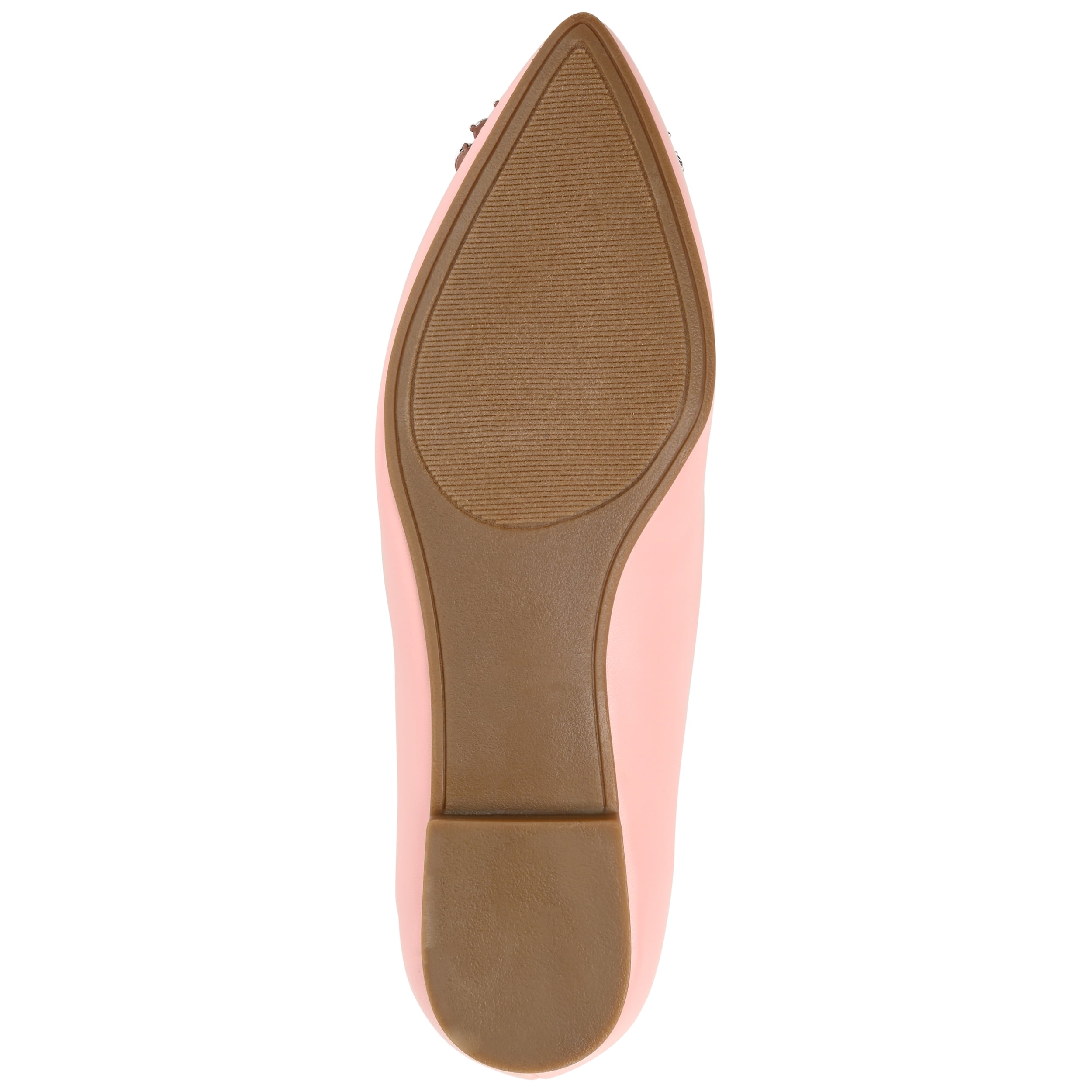 Journee Womens Renzo Slip On Pointed Toe Ballet Dress Flats, Widths Available