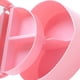 thumbnail image 2 of 2X Cajas de Joyería en Forma de Corazón, Almacenamiento de Joyas de Plástico Rosa, Cajas de Joyería en Forma de Corazón Cajas de Papelería Cajón Caja de Maquillaje, 2 of 4