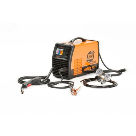 S?A ionMig 141 Inverter IGBT MIG Welding Machine - 110 Volts - Uses 10 Lbs (Best Mig Welder For Home Use)