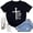 Black-03, variant on Get in Loser We're Doing God's Will Funny Christian Bible Womens T-Shirt