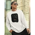 thumbnail image 2 of Couple Silhouettes Sweatshirt Men -Image by Shutterstock, Male Small, 2 of 4