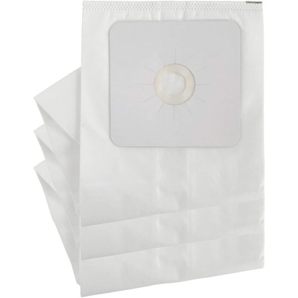 Vacurama Premium Central Vacuum Bags - Compatible for NuTone 391, Beam, Cana-Vac, Electrolux, Kenmore 50601, Allerex, Titan, Broan, Eureka, Hoover, Nilfisk and Other. Multi-Layered HEPA Cloth - 3-Pack