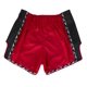 thumbnail image 2 of Pantalones cortos de boxeo para muay thai Fairtex BS1703, corte delgado, rojo y negro, 2 of 7