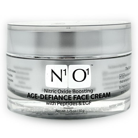 N1O1 Moisturizer Face Cream - Day & Night Face Moisturizer with Nitric Oxide, Peptide Complex, Epidermal Growth Factor - Tightening & Firming Skin Care Products for Wrin