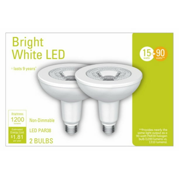 Led Outdoor Flood Light Bulb Par 38 15 Watts 2 Pk Com Led Outdoor Flood Light Bulb Par 38, What Is The Brightest Outdoor Led Flood Light Bulb