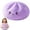 Purple 03, variant on Giant Dumpling Stress Squeeze Toy, Soft Plush Steamed Bun Pillow Slow Rebound Stretch Fidget Cute Home Office Room Decor Gift
