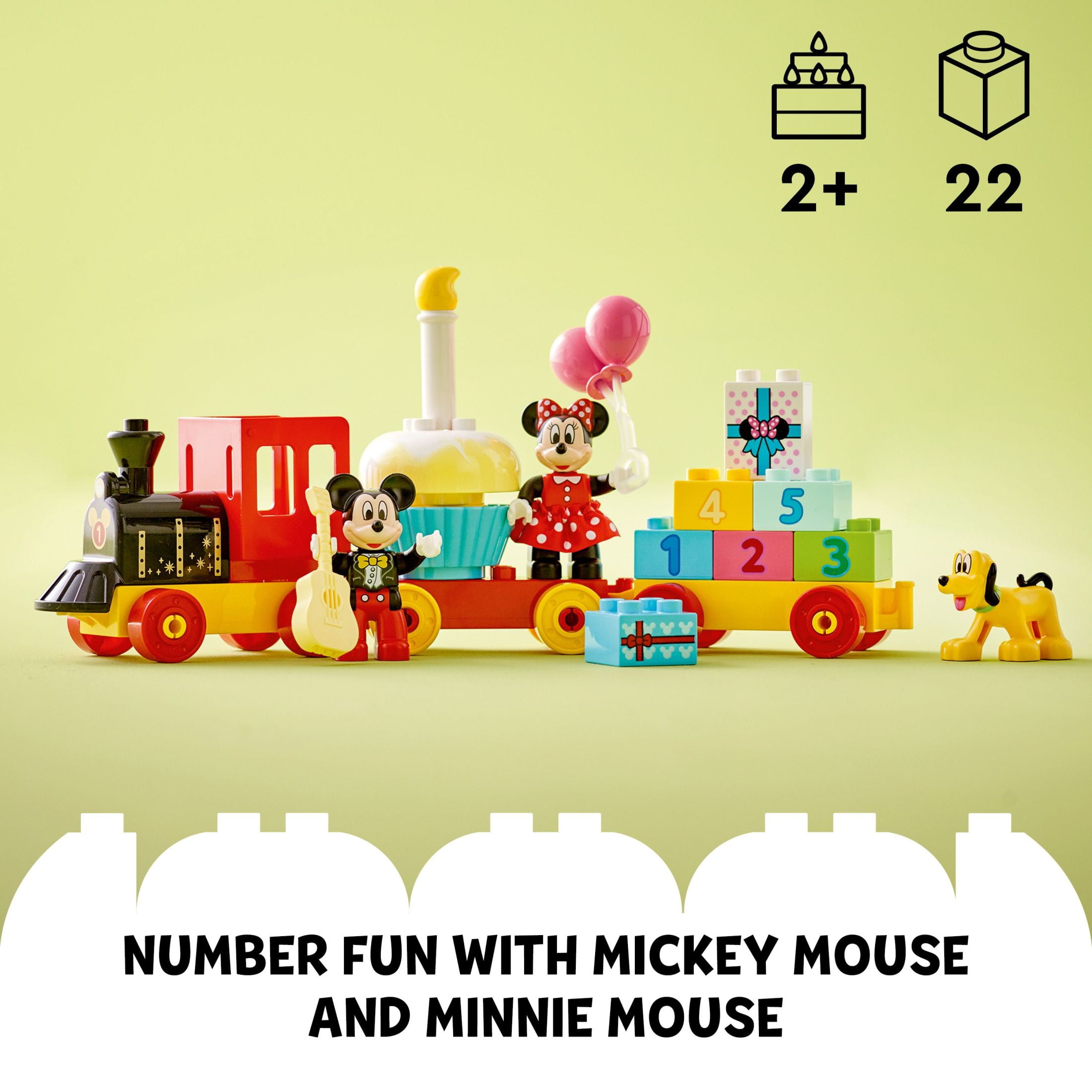 LEGO DUPLO Disney Mickey & Minnie Birthday Train 10941 