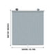 thumbnail image 3 of Cortina de ventana auto-retráctil - Protector solar de malla de PVC de 15,7" x 23,6" para coche y hogar, instalación rápida con ventosas, protección contra el calor y los rayos UV, 3 of 7