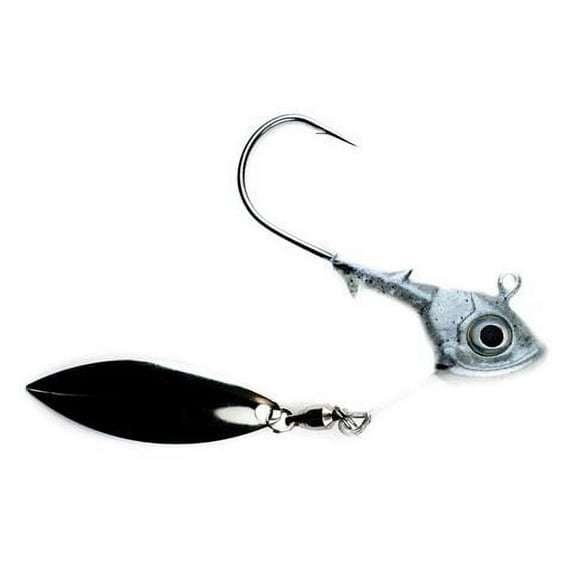 Stand-Up Fish Head Spin Smokin Shad