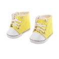 thumbnail image 1 of Ropa Fashion Muñecas Zapatillas de Deporte Amarillas Lona Durante Americana Girl 18 Pulgadas Sunnimix Botas de muñeca, 1 of 6