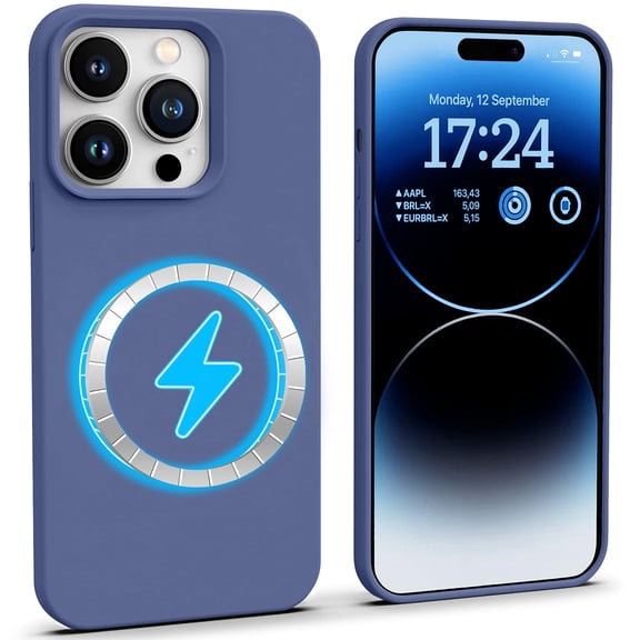 IceSword Magnetic Case | iPhone 14 Pro Max Case |Silicone Case | Fast Charging Case |Strong Magnets | 6.7 inch Case