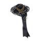 thumbnail image 2 of Accesorios para sombrero de copa Steampunk, disfraz creativo, lazo, pinza para el pelo retro Negro, 2 of 9