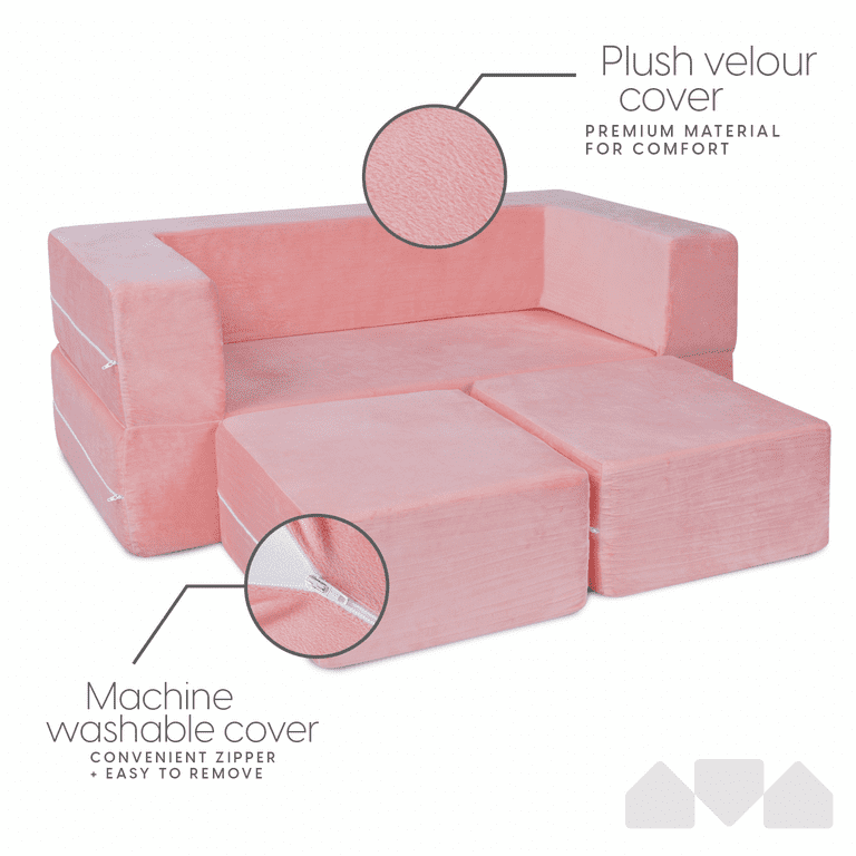 Milliard Toddler's Convertible Play Bed - Modular Kids Sofa