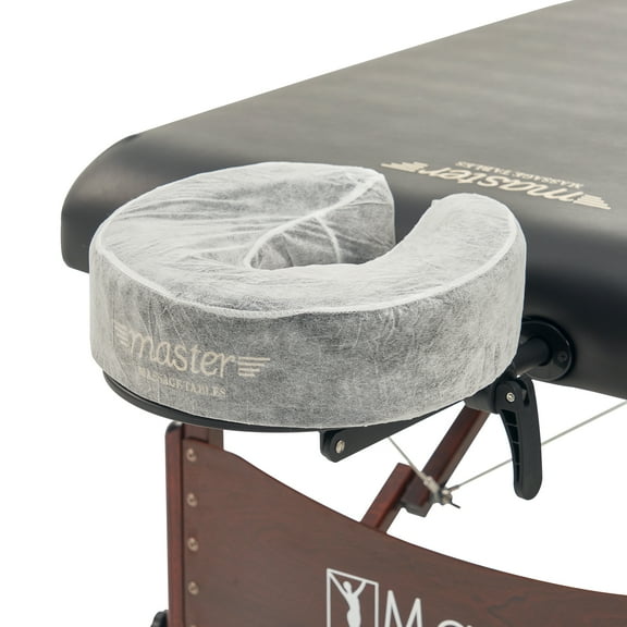 Master Massage Disposable Fitted Headrest Cover(Pack of 50) for Face Pillow/Face Cushion