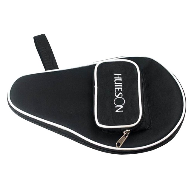EeaseCA Grand Sac de Rangement Professionnel pour Tennis de Table pour Femme Homme (Noir)