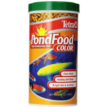 Tetra TetraPond Color Enhancing Diet Pond Koi & Goldfish Fish Food,