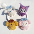 thumbnail image 3 of Kawai-muñeco decorativo de felpa de Hello Kitty Kuromi My Melody, Pompón, Purin, Pin Diy, accesorios para la cabeza, 3 of 4