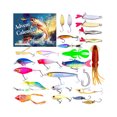 thumbnail image 2 of Angler's Advent Calendar 2025, 24-Piece Fishing Theme Christmas Countdown with Lure Collection for Holiday Parties and Gifts, 2 of 6