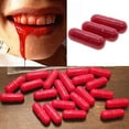 thumbnail image 3 of 3Pcs/Box Fake Blood Pills Horror Realistic Liquid Fake Blood Pills Capsules Halloween Prop, 3 of 7