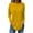 Yellow, variant on breaise Womens Tunic Tops Shirts Dressy Casual Fall Long Sleeve Pullover Cute Floral Print Lose Fit Blouses Crew Neck T-Shirt S-3XL Sans frais de transport