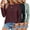 Black-GreyGreen-Wine, variant on SUNBS 3 Pack Long Sleeve Shirts for Women Crew Neck Slim Fit Basic Layering Womens Shirts