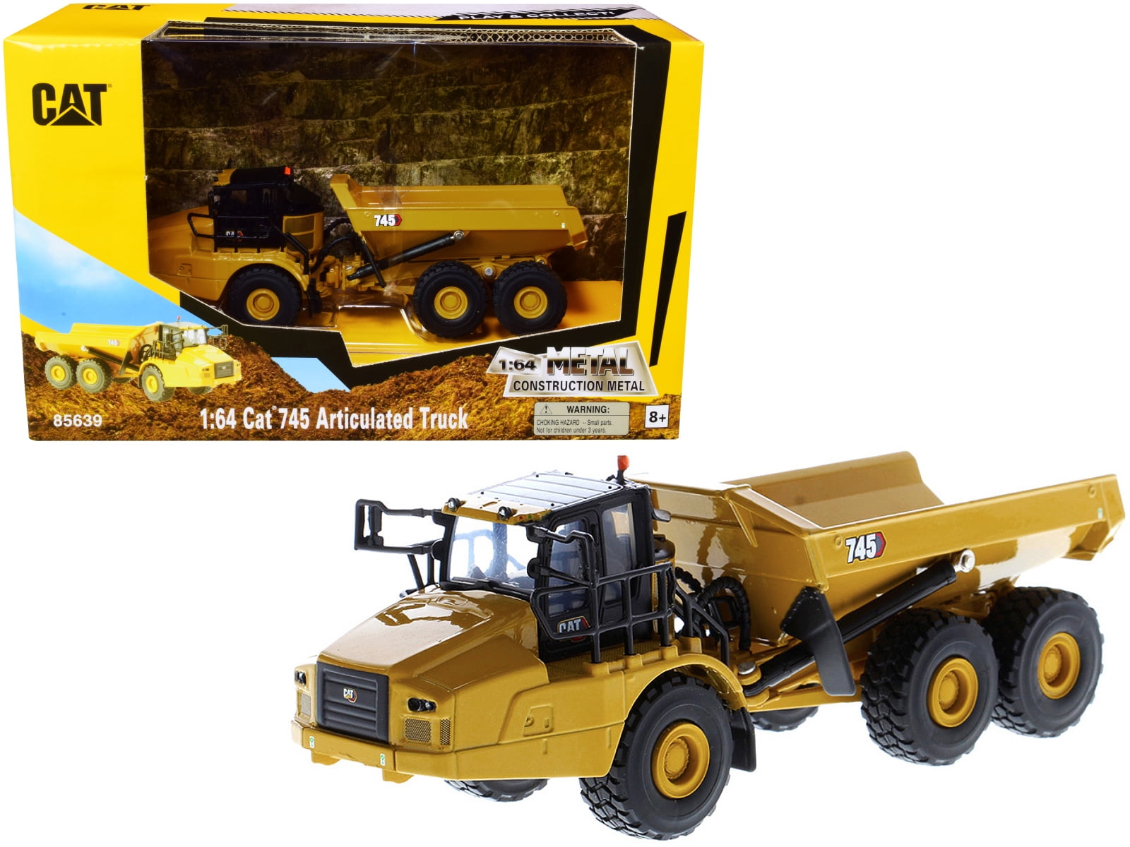 Dump Bed for Diecast Masters 1/24 scale Cat® 745 r/c truck & Free Shipping! 