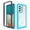 Lightblue, variant on Clear Case for Samsung Galaxy A53 5G, High-Transparency Hybrid Rugged PC + TPU Military Grade Shockproof Cover, Dual-Layers Lens Protection Non-Yellowing Case, Black