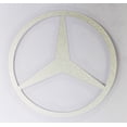 thumbnail image 3 of FixtureDisplays® "Mercedes Benz" Car Logo STICKER/ Self Adhesive Label for Front Hood and Rear Trunk, Reflect Light, 1.8 x 1.8" 16805-Mercedes Benz, 3 of 3