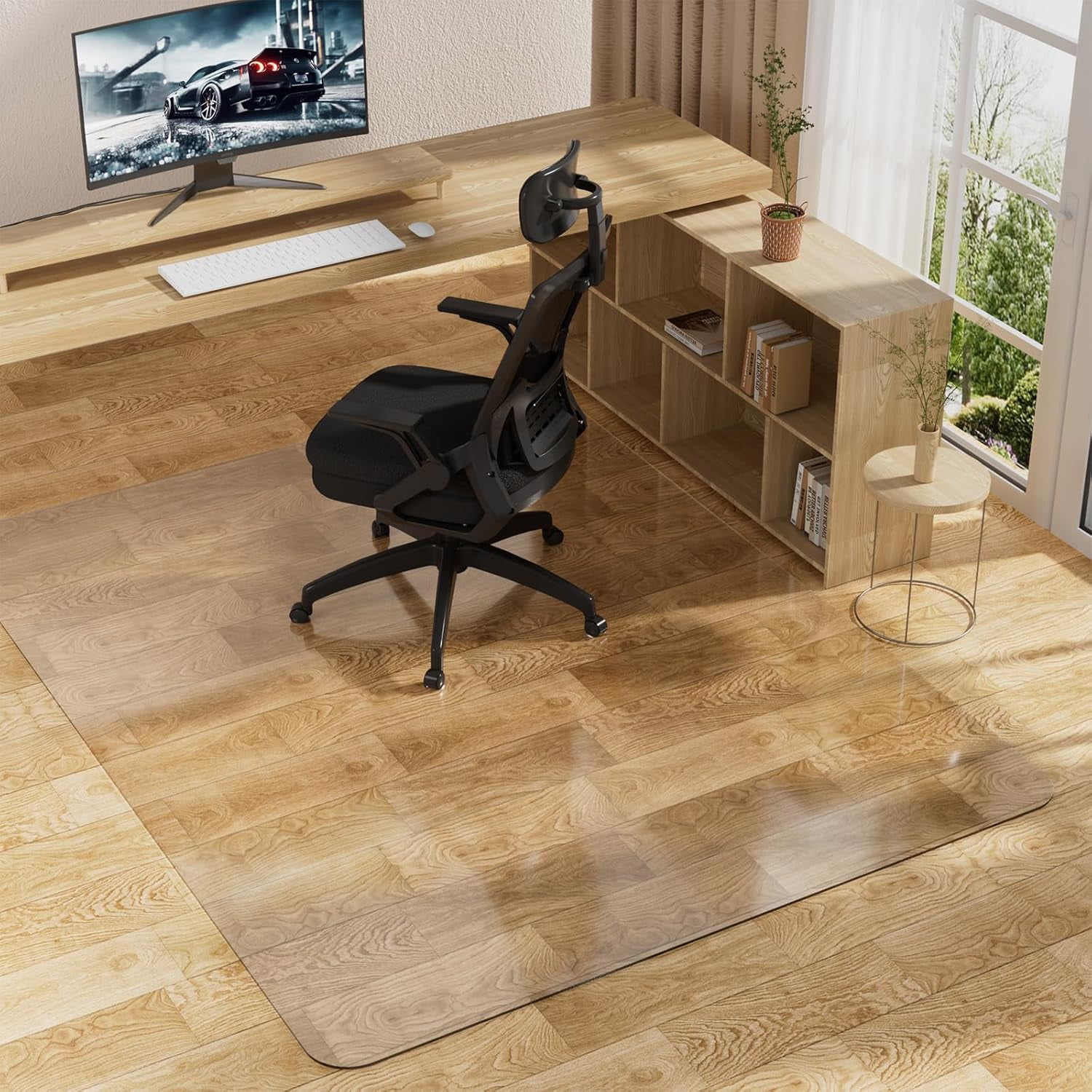 clear office chair mat for product